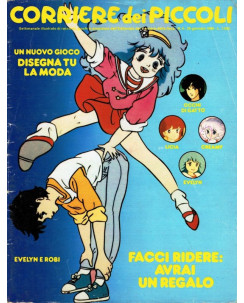 Corriere dei Piccoli 1986 n. 4 Occhi di Gatto, Licia, Evelyn, Creamy FU03