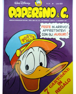Paperino e C. n.23 - Dicembre 1981 - Edizioni Mondadori