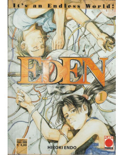 Eden - It's an Endless World! n. 1 di Hiroki Endo - Prima ed.Panini