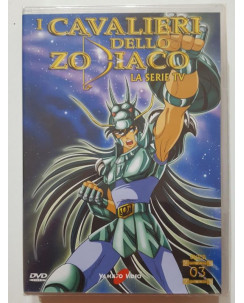 I Cavalieri dello Zodiaco La Serie TV Cloth 03 DVD Yamato Video BLISTERATO