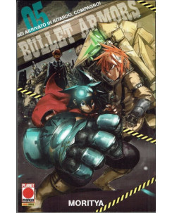 Bullet Armors n. 5 di Moritya Prima Edizione Planet Manga NUOVO SCONTO 25%