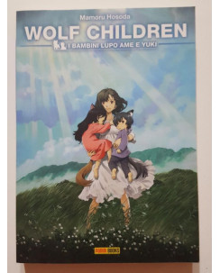 WOLF CHILDREN I Bambini Lupo Ame e Yuki romanzo di Hosoda -20% ed. Panini