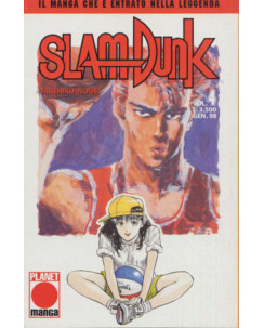Slam Dunk n. 4 di Takehiko Inoue - Prima Edizione Planet Manga