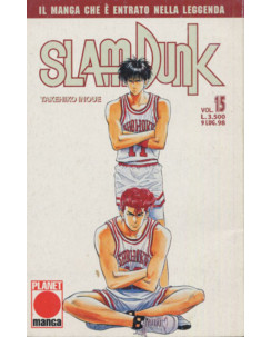Slam Dunk n.15 di Takehiko Inoue - Prima Edizione Planet Manga