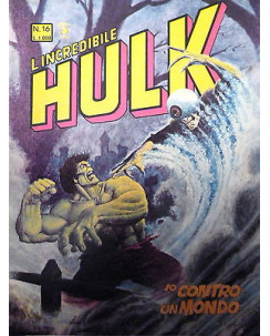 L'Incredibile Hulk n.16 - Il Supereroe della TV! * ed. Corno FU03