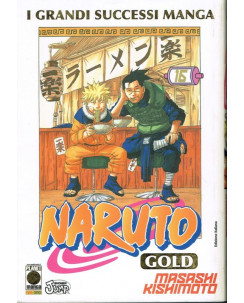 Naruto Gold Deluxe n. 16 di Masashi Kishimoto ed.Panini SCONTO 40% NUOVO