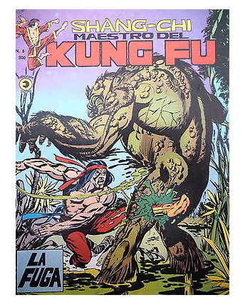 Shang-Chi - Maestro del Kung Fu n.  5  Serie Gigante * ed. Corno FU03
