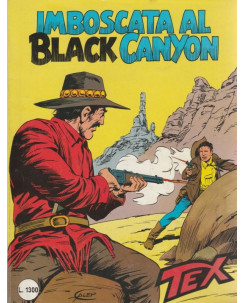 Tex 318 Prima Edizione imboscata al Black Canyon di Bonelli ed. Bonelli