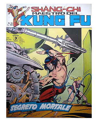 Shang-Chi - Maestro del Kung Fu n. 23  Serie Gigante * ed. Corno FU03