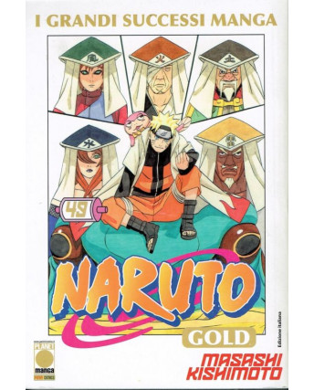 Naruto Gold n. 49 di Masashi Kishimoto ed. Panini Comics