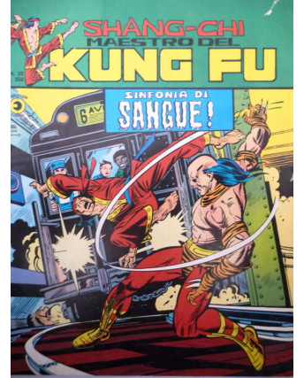 Shang-Chi - Maestro del Kung Fu n. 25  Serie Gigante * ed. Corno FU03