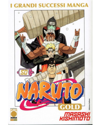 Naruto Gold n. 50 di Masashi Kishimoto - NUOVO! -40%! - ed. Panini Comics