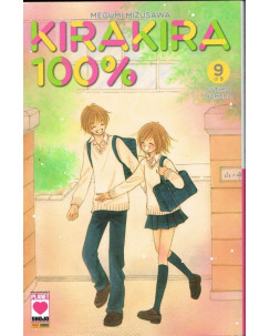 KiraKira 100% n. 9 di Megumi Mizusawa Prima Edizione Planet Manga NUOVO!