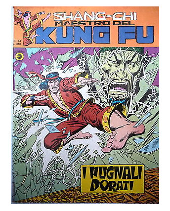 Shang-Chi - Maestro del Kung Fu n. 34  Serie Gigante * ed. Corno FU03 - DI RESO