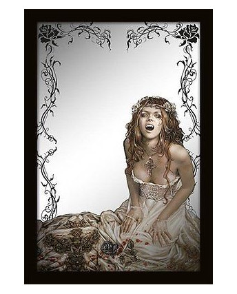 Victoria Frances Mirror Specchio Vampire Girl 22 x 32 cm Pyramid International