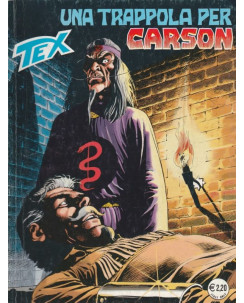 Tex 502 Prima Edizione - una trappola per Carson - ed.Bonelli  