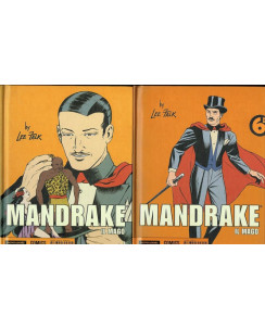 Mandrake il mago vol.1 e 2 giu 34 gen 40 di Lee Falk ed.Mondadori sconto 50%