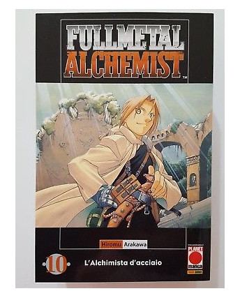 FullMetal Alchemist n.10 di Hiromu Arakawa 2a ristampa Planet Manga NUOVO