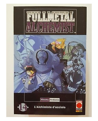 FullMetal Alchemist n.14 di Hiromu Arakawa 2a ristampa Planet Manga NUOVO