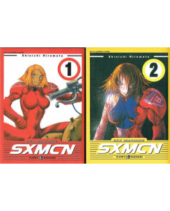 Sex Machine 1/2 serie COMPLETA SXMCN di S.Hiromoto ed. Kappa NUOVI sconto 50%