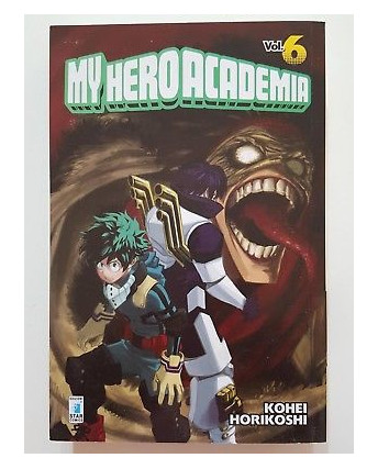 My Hero Academia 6 di K.Horikoshi ed.Star Comics NUOVO