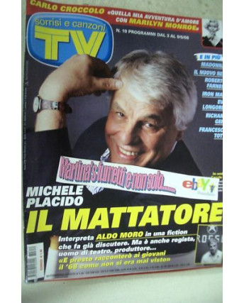 Tv Sorrisi e Canzoni 2008 n.19:Totti Gere Placido