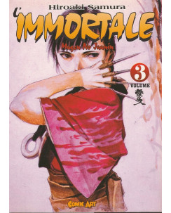 L'Immortale n.  3 di Hiroaki Samura  prima ed.Comic Art