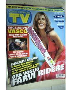 Tv Sorrisi e Canzoni 2008 n.26:V.Rossi Canalis Hanks