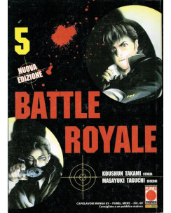 Battle Royale 5 di M.Taguchi ed. Planet Manga