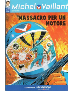 Michel Vaillant 10 "massacro epr un motore" ed.La Gazzetta dello Sport FU01