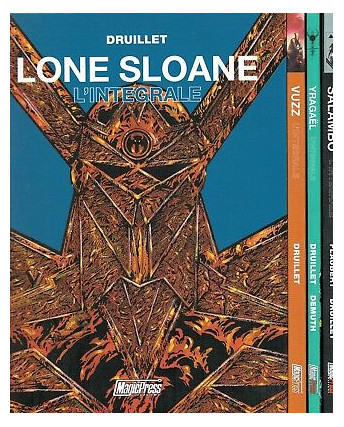 DRUILLET PACK: Salambo Lone Sloane Yragael Vuzz ed. Magic Press
