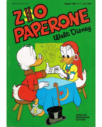 Zio Paperone N.  7 - Ed. W.D.Company Italia - "Carl Barks"