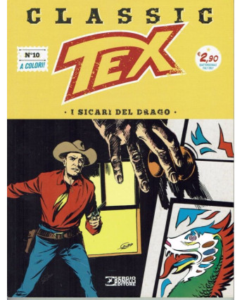 Classic TEX 10 a colori "I sicari del drago" ed.Bonelli