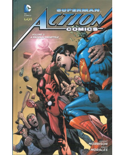 Superman action comics 2 di Grant Morrison CARTONATO ed.Lion sconto 30% FU05