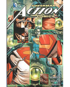 Superman action comics 3 di Grant Morrison CARTONATO ed.Lion sconto 30% FU17