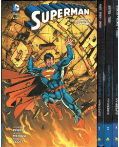 New 52 limited Superman 1/4 di Perez CARTONATO ed.Lion serie COMPLETA -30% FU08