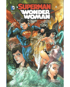 SUPERMAN Wonder WOMAN volume 1:super coppia CARTONATO ed.Lion sconto 20% FU08