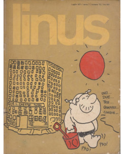 Linus - Luglio 1971 - numero 76  ed.Milano libri