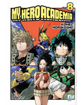 My Hero Academia  8 di K. Horikoshi ed. Star Comics NUOVO