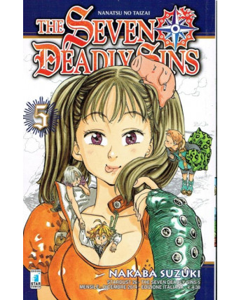 The Seven Deadly Sins n. 5 di N.SAuzuki ed Star Comics