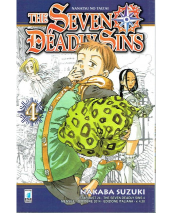 The Seven Deadly Sins n. 4 di N.SAuzuki ed Star Comics