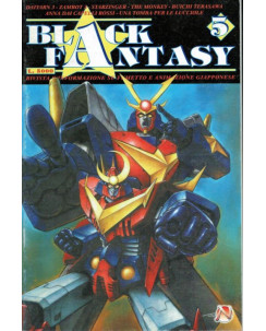 Black Fantasy 5 fanzine - Zambot 3 Anna capelli rossi Daitan 3 ed.Nippon