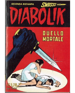 Diabolik Swiss 124 Duello Mortale [Swiisss] ed. Astorina