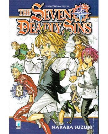 The Seven Deadly Sins n. 8 di N.SAuzuki ed Star Comics