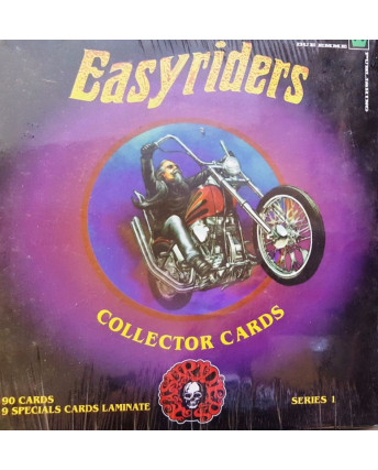 EASYRIDERS COLLECTOR CARD SERIES 1 90 CARDS+9 LAMINATE DUE EMME PUBLISHING