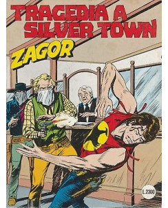 ZAGOR n.380 " Tragedia a Silver Town " ed. Bonelli