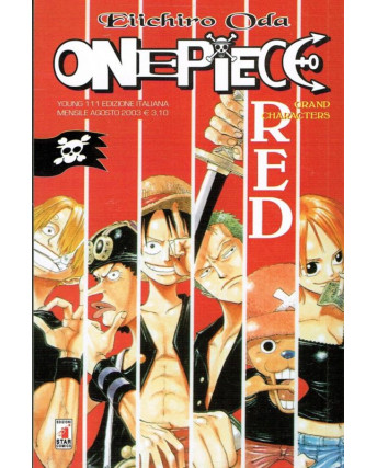 One Piece R Red ed.Star Comics NUOVO di E.Oda