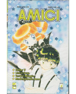 Amici (Mademoiselle Anne Sailor V Lisa e Sey Miracle Girls) N. 9 Ed. Star Comics