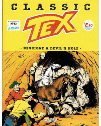 Classic TEX 13 a colori "missione a Devil's Hole" ed.Bonelli