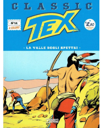 Classic TEX 14 a colori "la valle degli spettri" ed.Bonelli